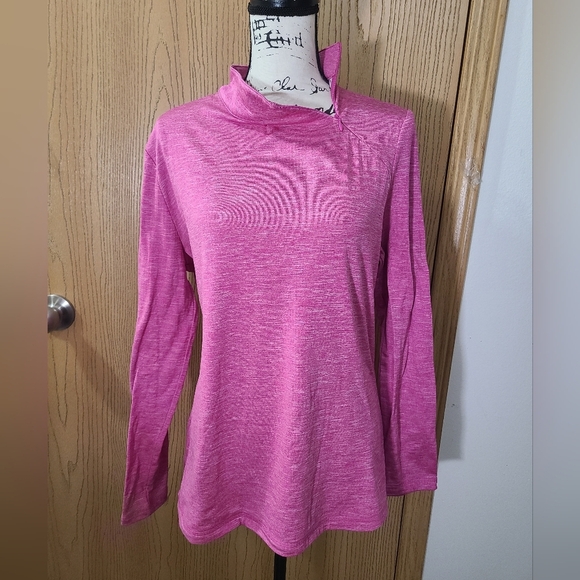 PGA Tour Motionflux 360 Asymmetrical Neckline Athletic Golf Shirt - Picture 1 of 3